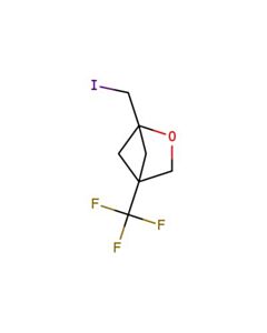 Astatech 1-(IODOMETHYL)-4-(TRIFLUOROMETHYL)-2-OXABICYCLO[2.1.1]HEXANE; 0.25G; Purity 95%; MDL-MFCD31794756